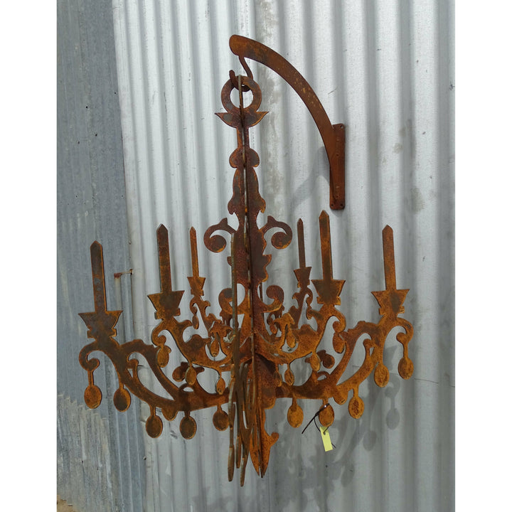 Chandelier (4 sizes available) Metal Garden Art-Old n Dazed