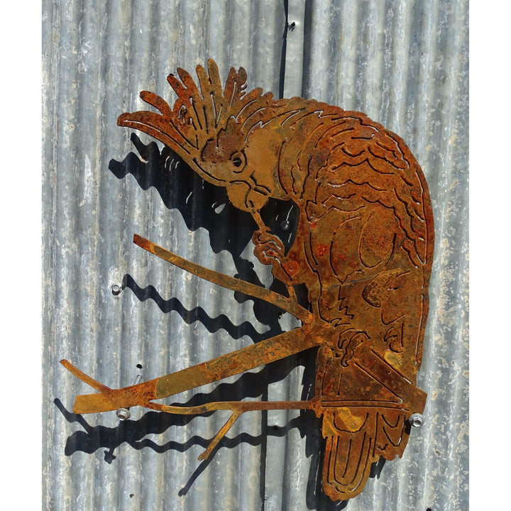Cockatoo Metal Wall Art-Old n Dazed