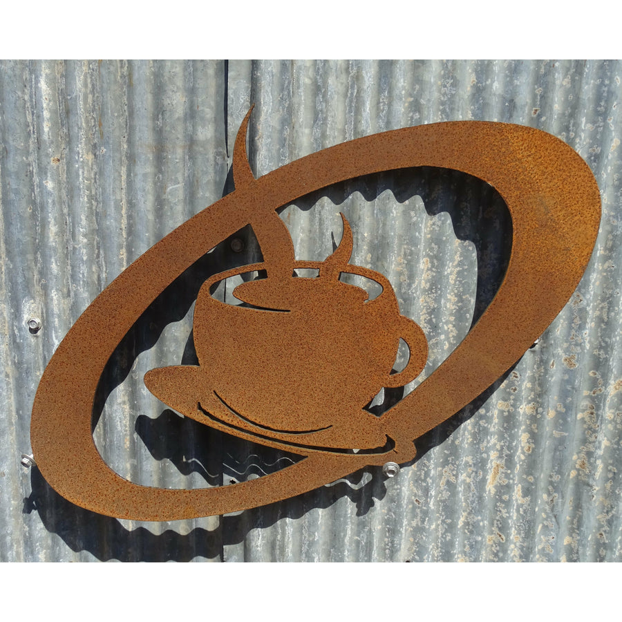 Coffee Sign Metal Wall Art-Old n Dazed