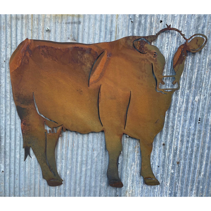 Cow Farm Metal Wall Art-Old n Dazed