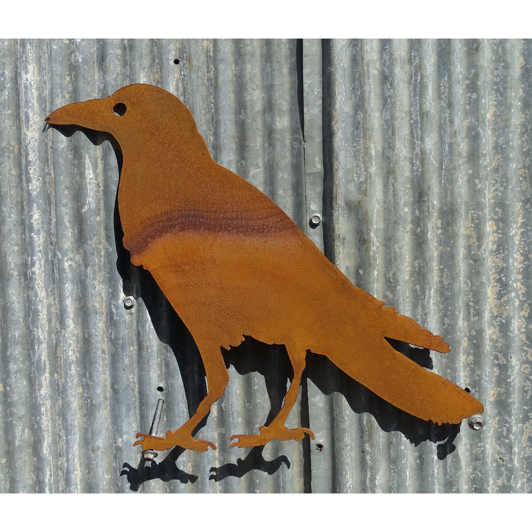 Crow Metal Wall Art-Old n Dazed