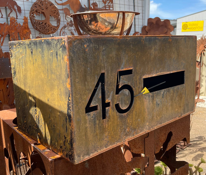 Custom Made Metal Mailbox Small letterbox-Old n Dazed