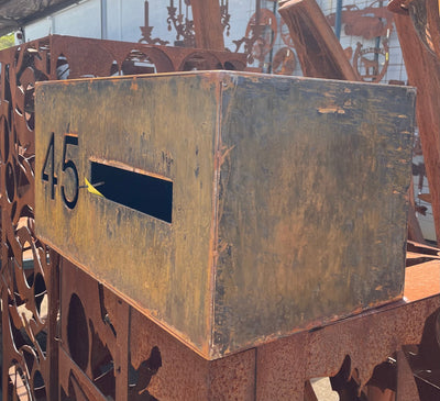 Custom Made Metal Mailbox Small letterbox-Old n Dazed