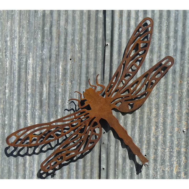 Dragonfly Metal Wall Art-Old n Dazed