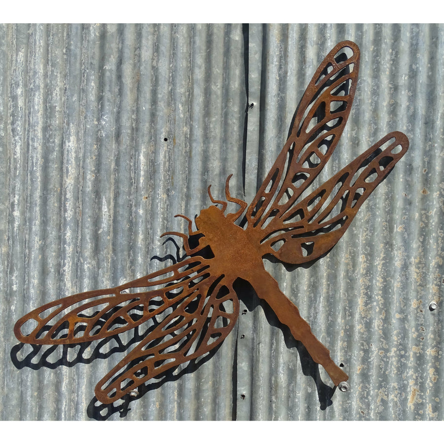 Dragonfly Metal Wall Art-Old n Dazed