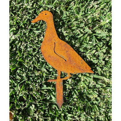 Duck Metal Garden Art-Old n Dazed