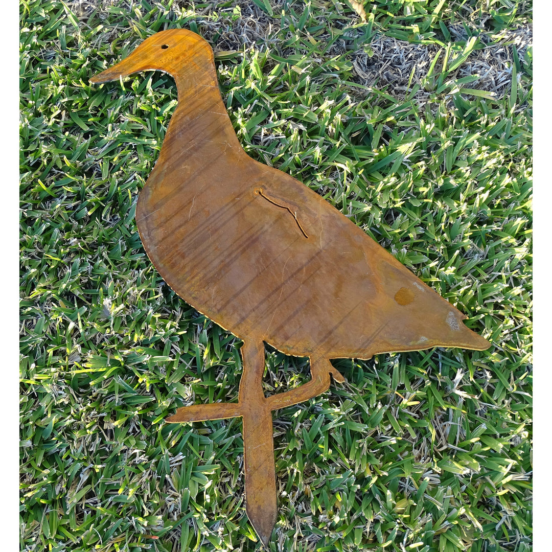 Duck (standing) Metal Garden Art-Old n Dazed