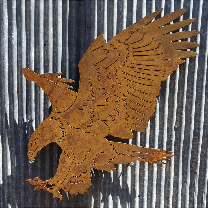 Eagle Metal Wall Art-Old n Dazed