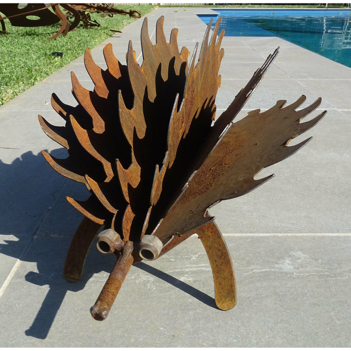 Echidna (2 sizes available) Metal Garden Art-Old n Dazed
