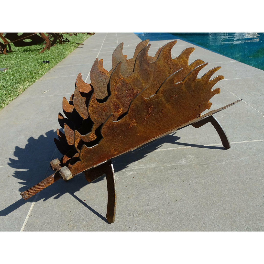 Echidna (2 sizes available) Metal Garden Art-Old n Dazed
