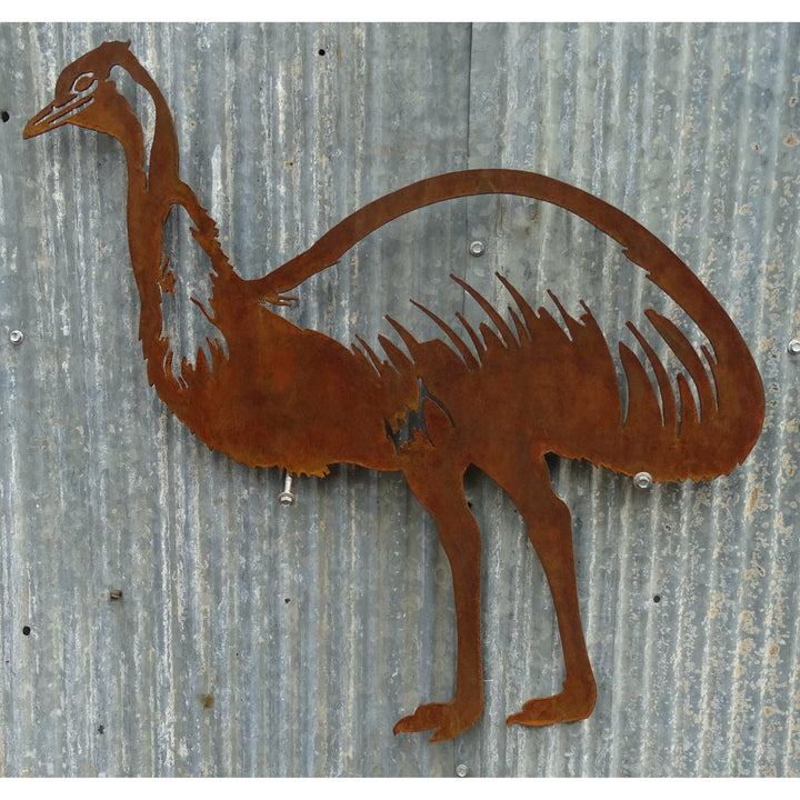 Emu Metal Wall Art-Old n Dazed