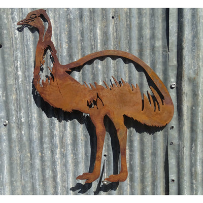 Emu Metal Wall Art-Old n Dazed