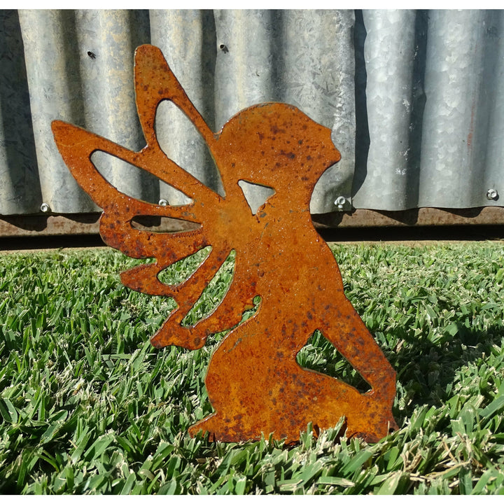 Fairy Metal Garden Art-Old n Dazed