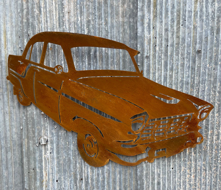 FC Holden Metal Wall Art-Old n Dazed