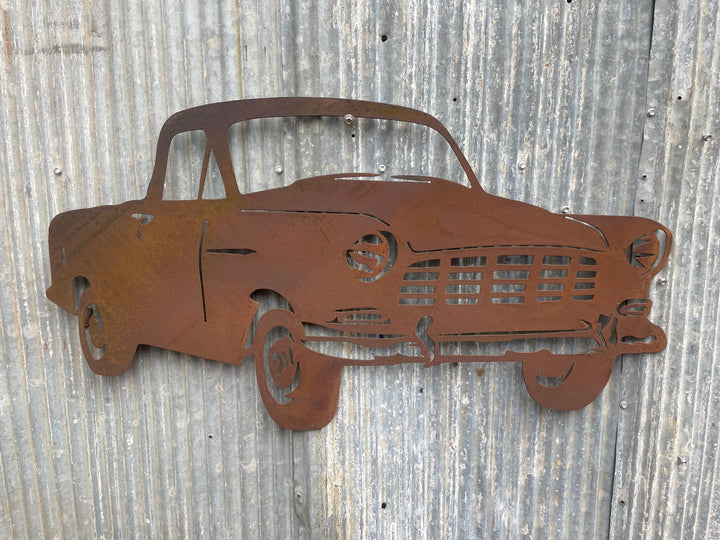 FC Holden Ute Metal Wall Art-Old n Dazed