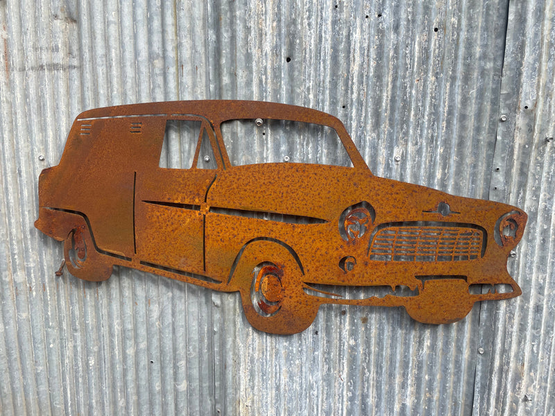 FE Holden Panel Van Metal Wall Art-Old n Dazed