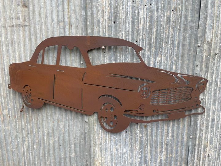 FE Holden Sedan Metal Wall Art-Old n Dazed