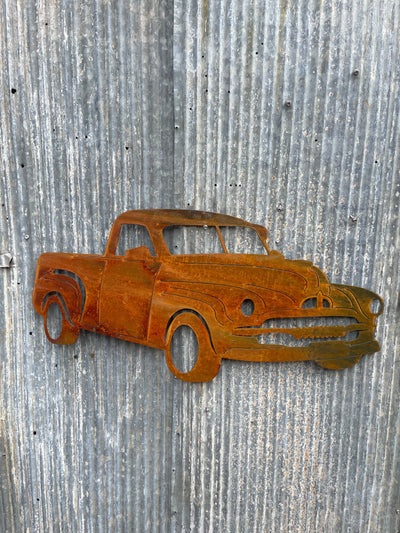 FJ Holden Ute Metal Wall Art-Old n Dazed