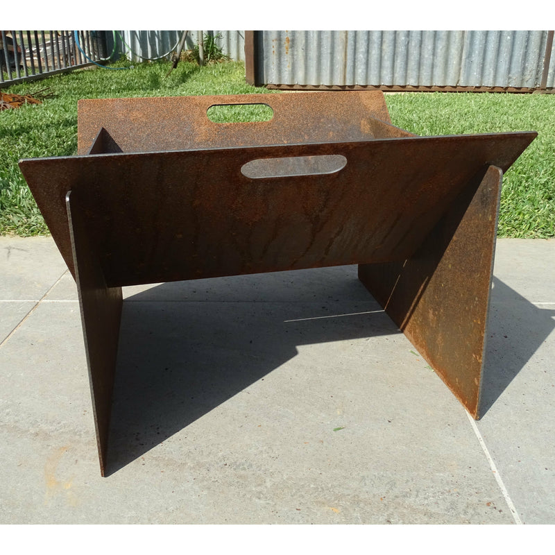 Flat Pack Camping Fire Pit-Old n Dazed
