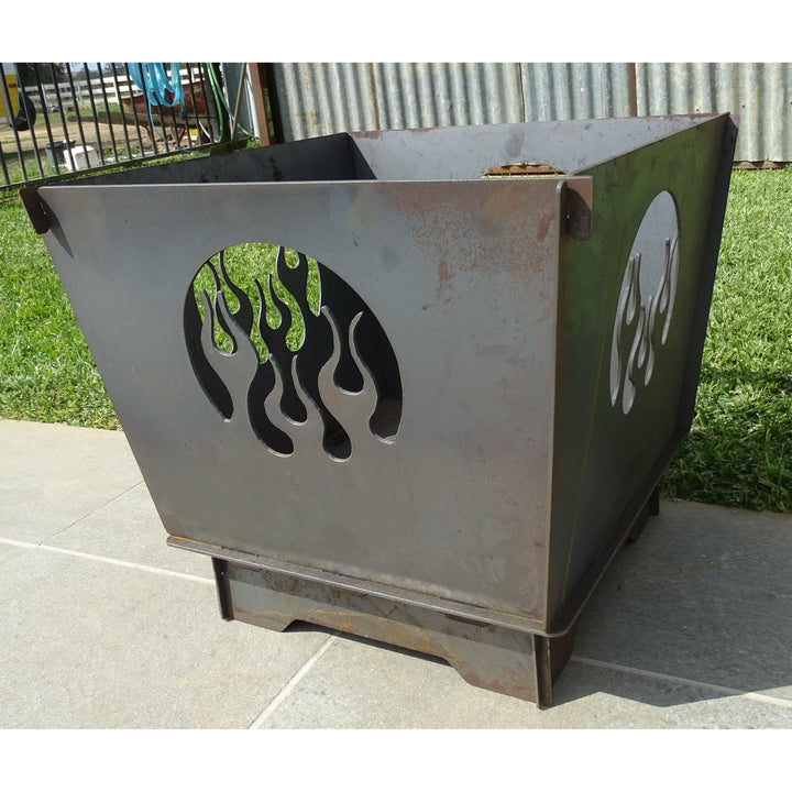 Flat Pack Camping Fire Pit-Old n Dazed