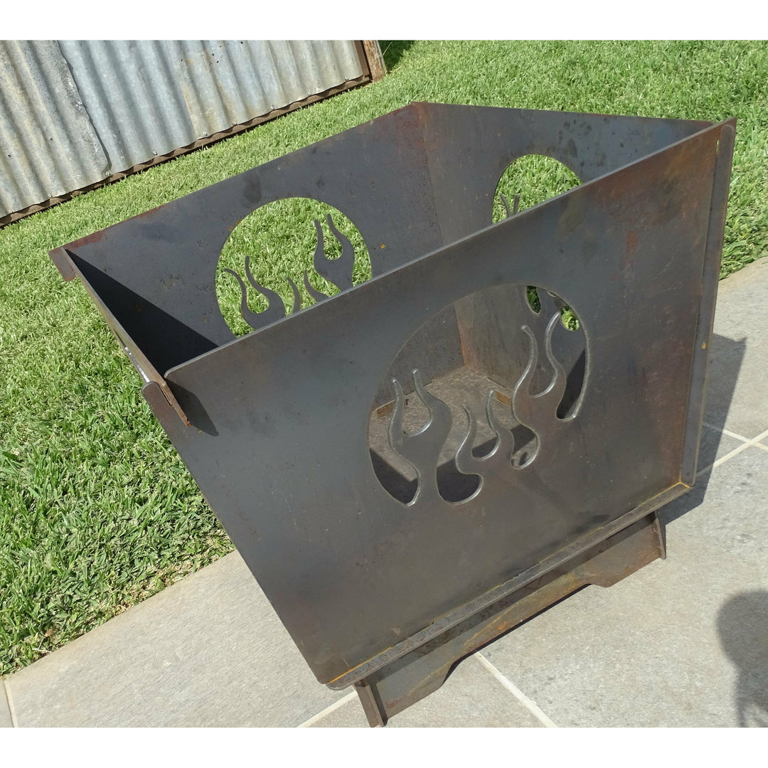 Flat Pack Camping Fire Pit-Old n Dazed