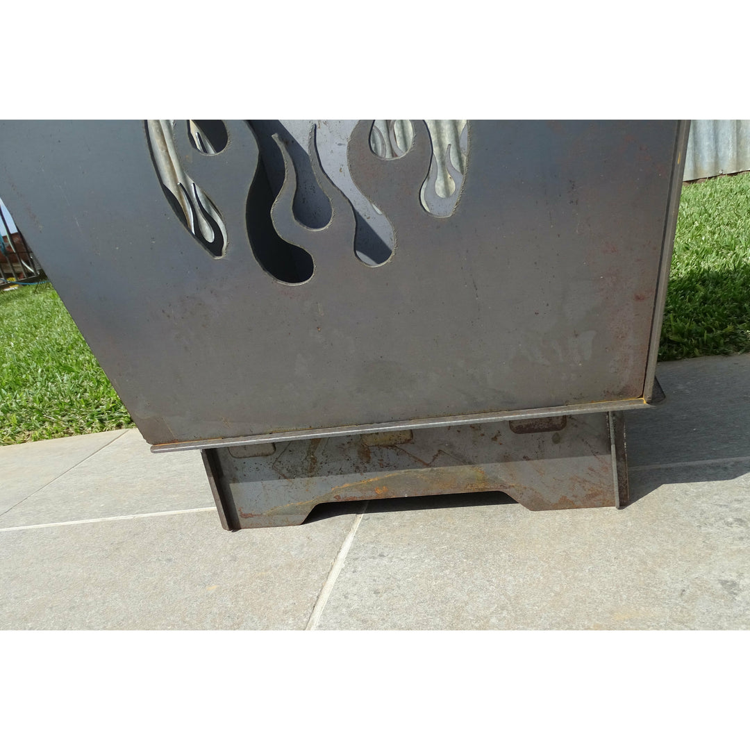 Flat Pack Camping Fire Pit-Old n Dazed