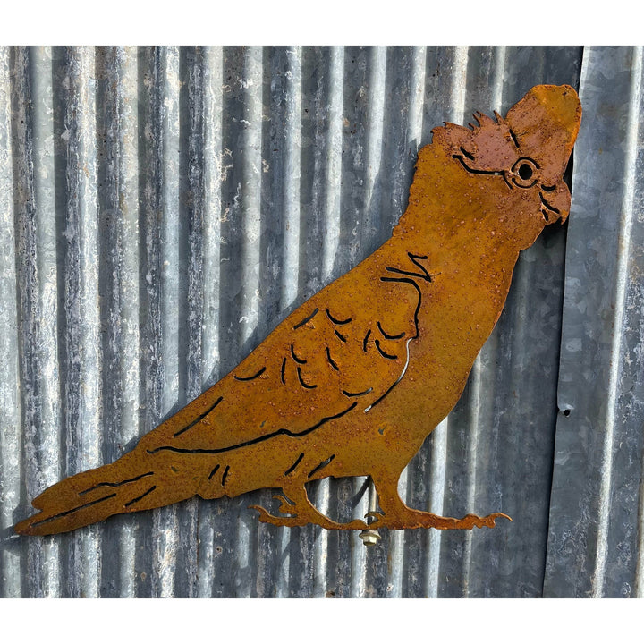 Galah Metal Wall Art - Garden Art-Old n Dazed