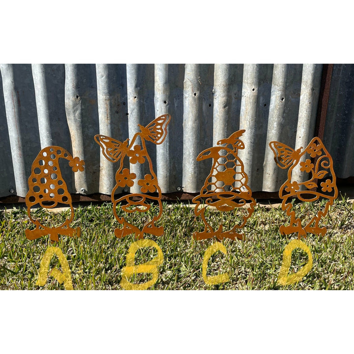 Gnome Garden Art Spikes-Old n Dazed