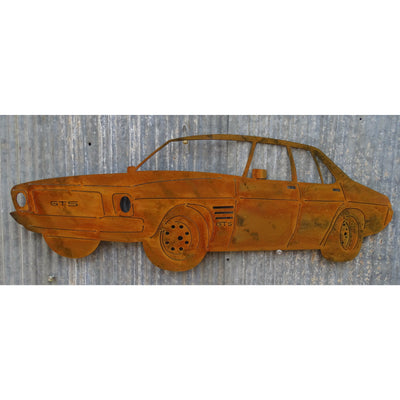 GTS Monaro Holden Car Metal Wall Art-Old n Dazed