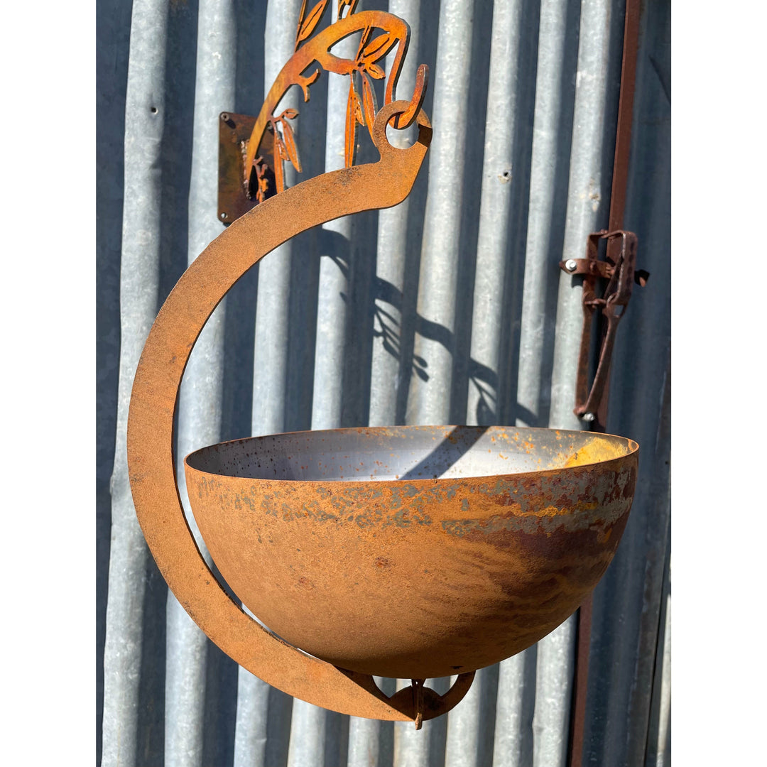 Hanging Plant Pot Plants Metal Garden Art-Old n Dazed
