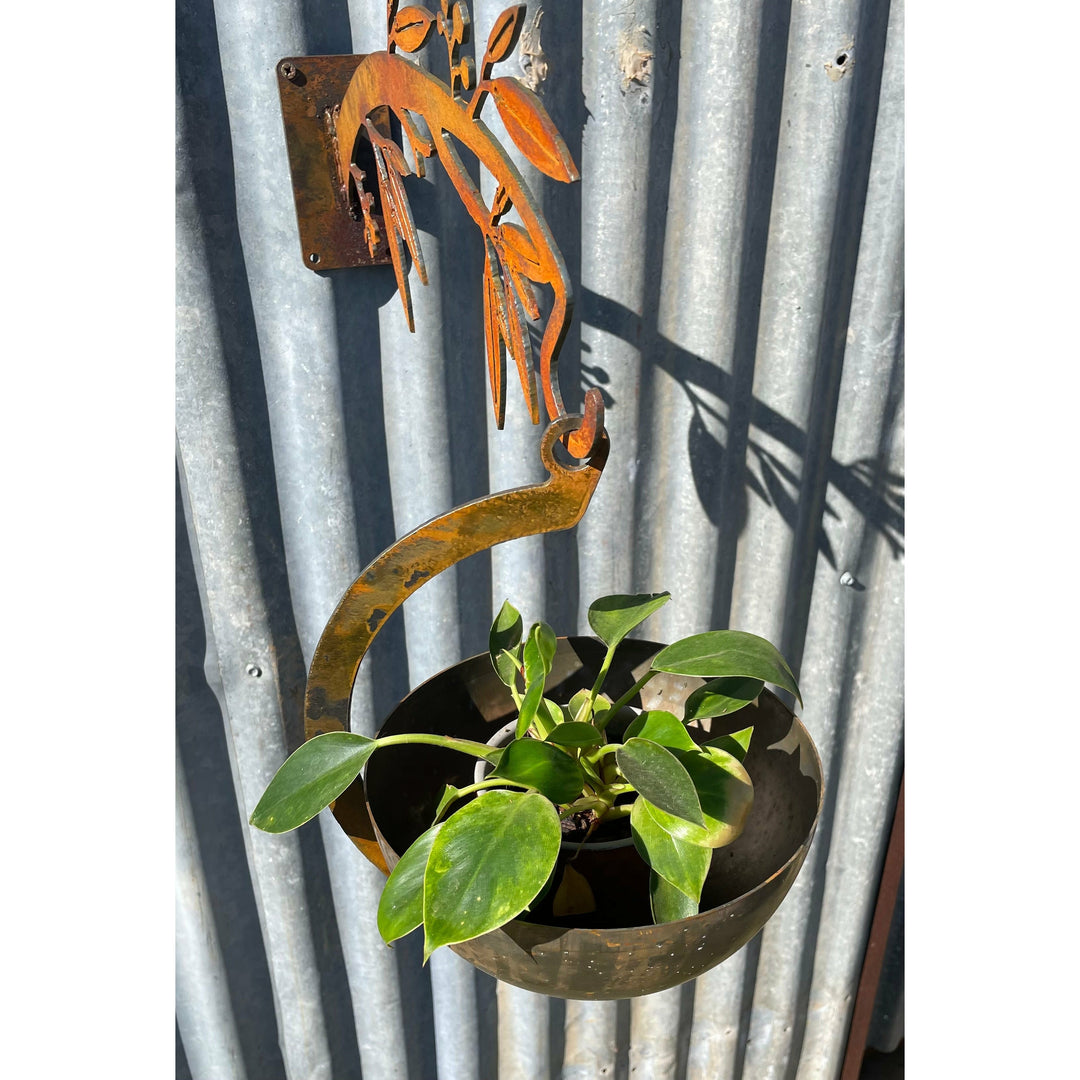 Hanging Plant Pot Plants Metal Garden Art-Old n Dazed