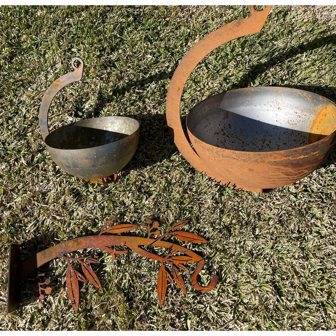 Hanging Plant Pot Plants Metal Garden Art-Old n Dazed