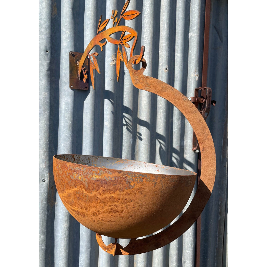 Hanging Plant Pot Plants Metal Garden Art-Old n Dazed