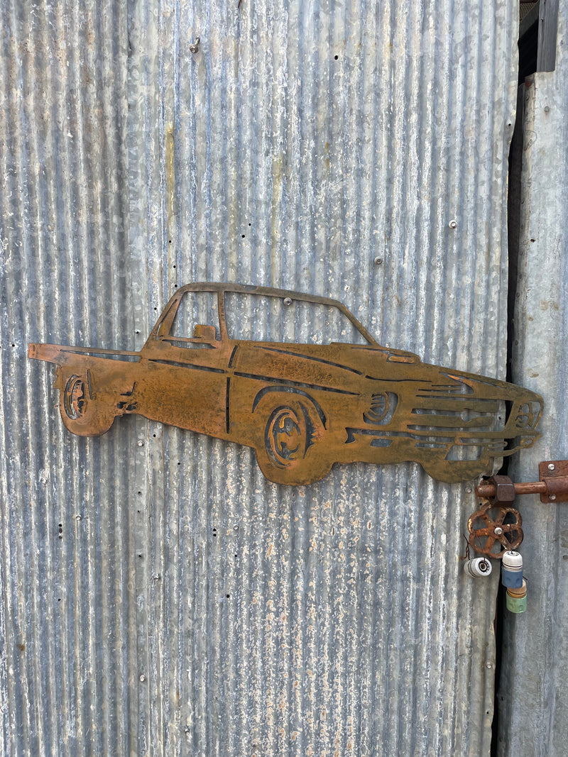 HQ Holden Ute One Tonner Metal Wall Art-Old n Dazed