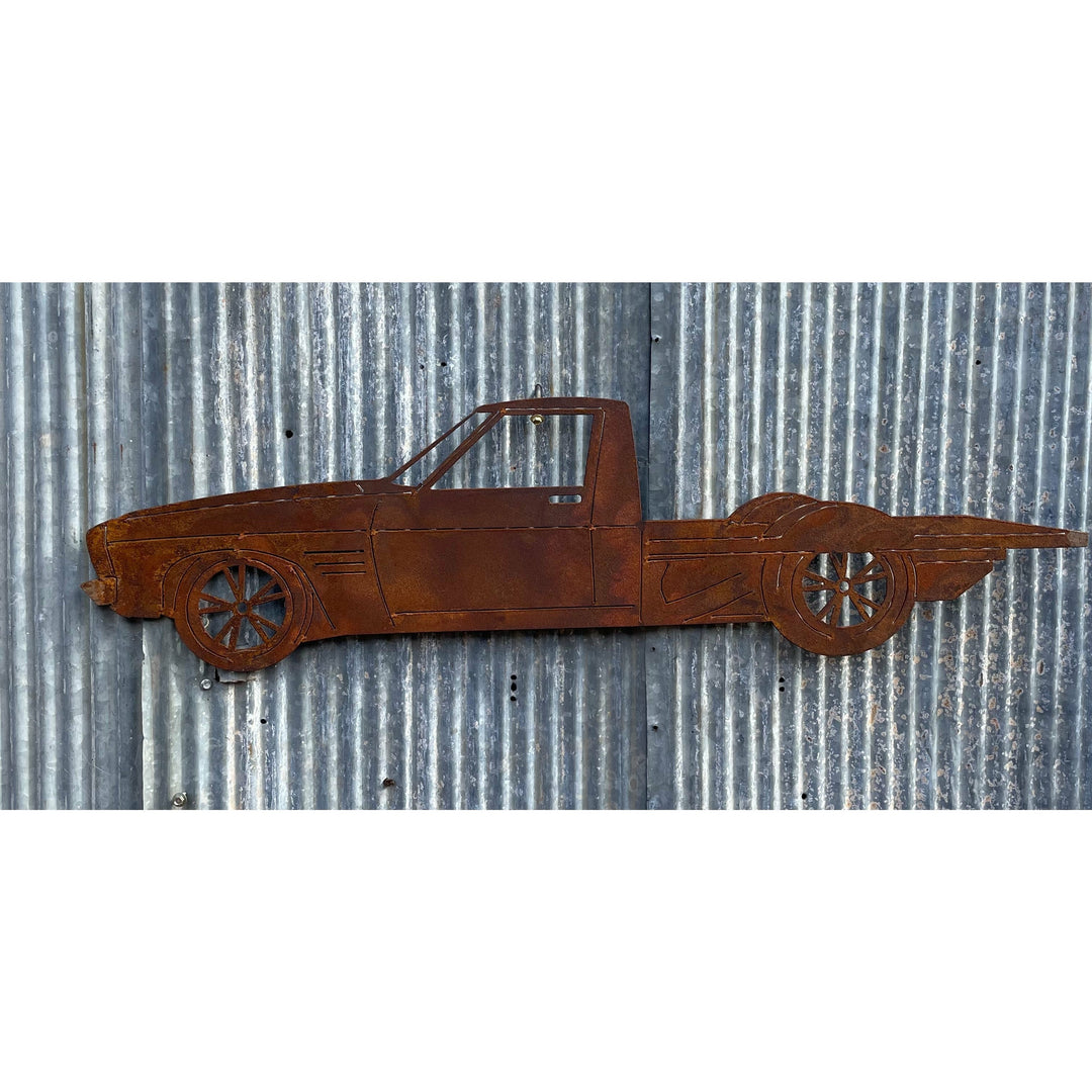 Hq one tonner Holden ute Metal Wall Art-Old n Dazed