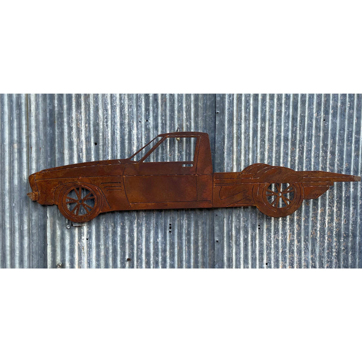 Hq one tonner Holden ute Metal Wall Art-Old n Dazed