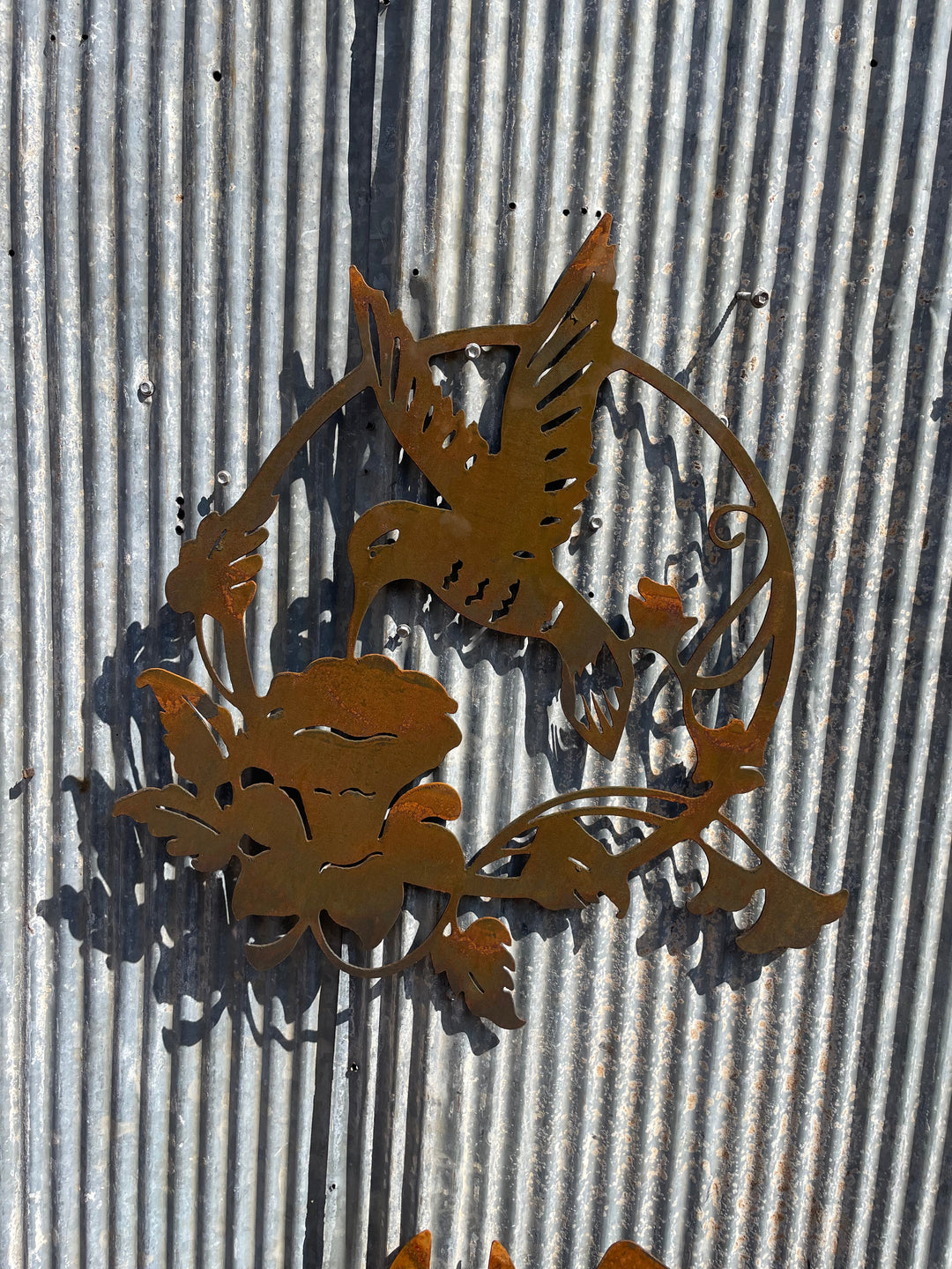Humming Bird - Metal Wall Art-Old n Dazed
