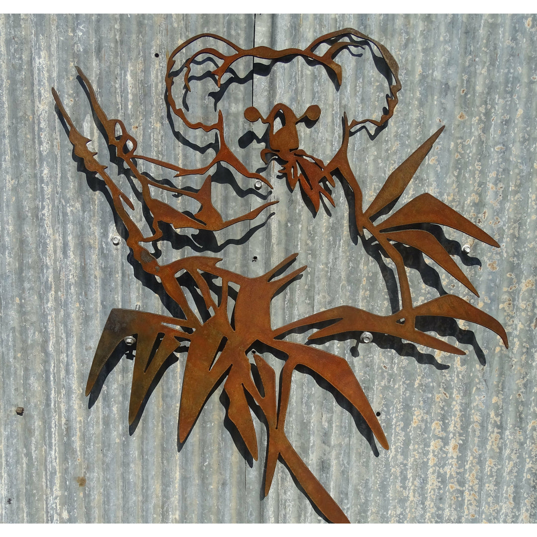 Koala Metal Wall Art-Old n Dazed