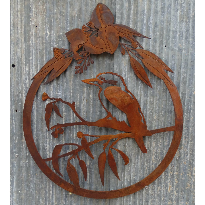 Kookaburra Metal Wall Art-Old n Dazed