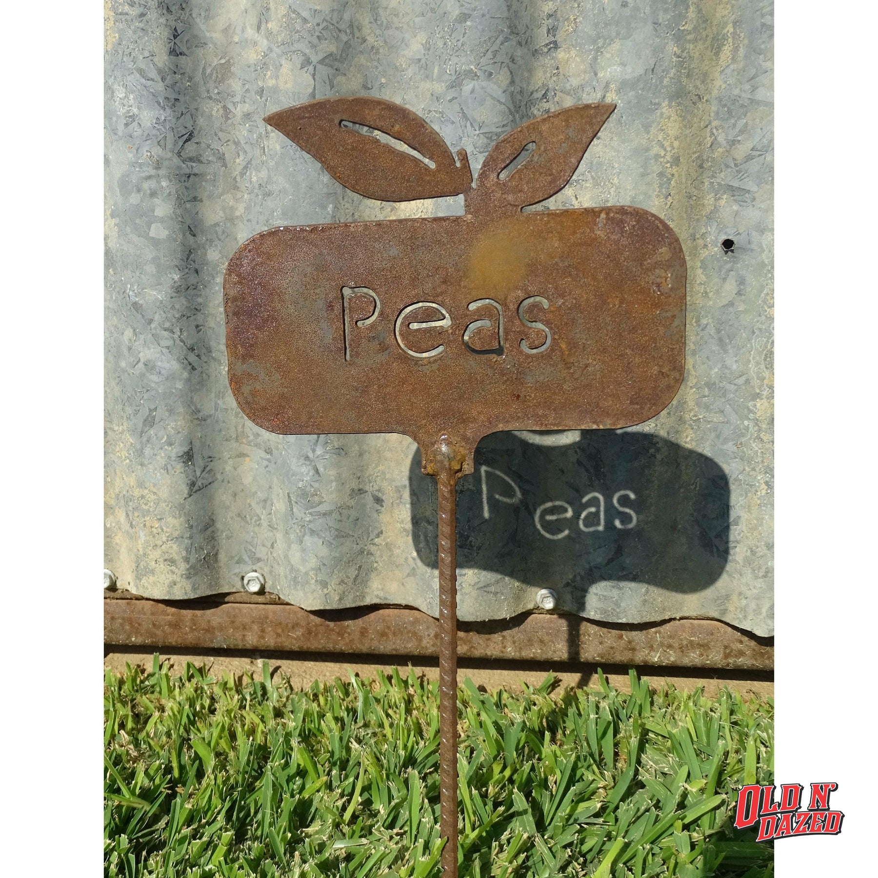 Stake Names Metal Garden Stakes | Veggie Patch Signs | Old n Dazed