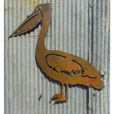 Pelican Metal Wall Art-Old n Dazed