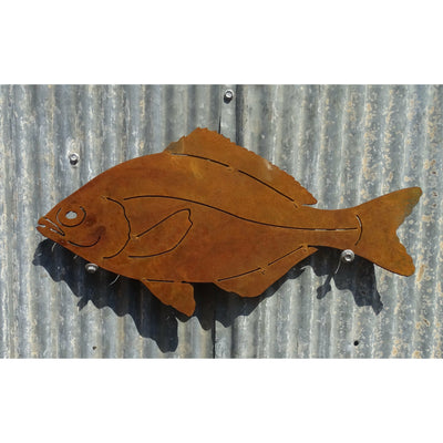 Perch Fish Metal Wall Art-Old n Dazed