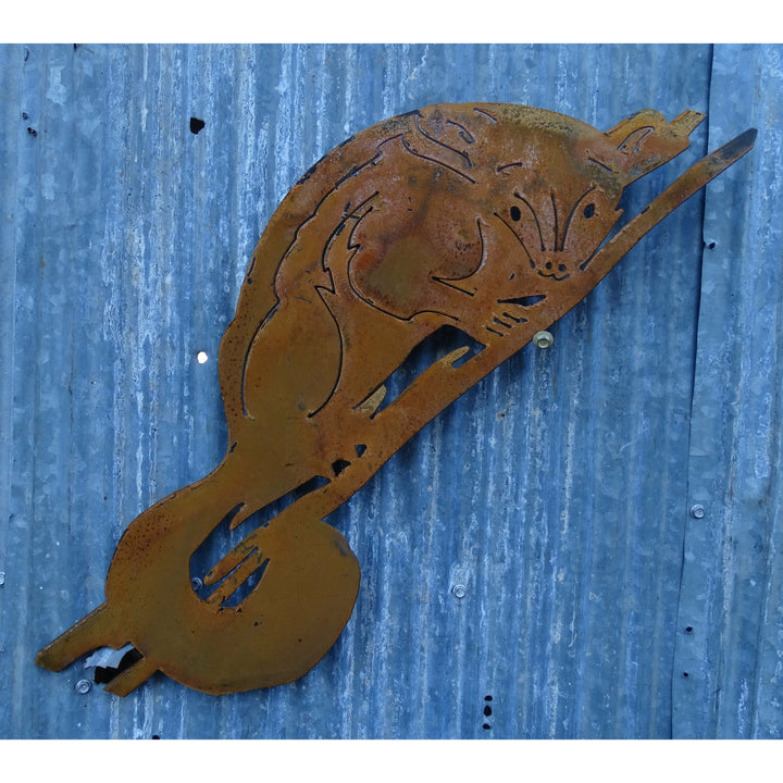 Possum Metal Wall Art-Old n Dazed