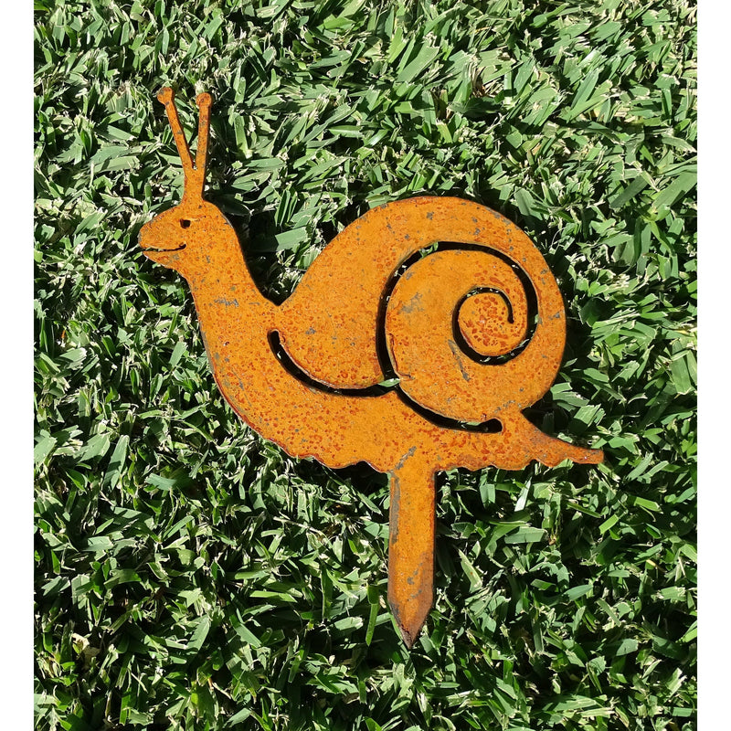 Snail Metal Garden Art-Old n Dazed