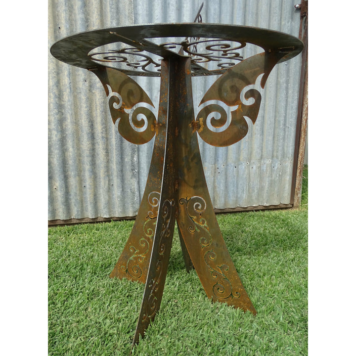 Sundial Metal Garden Art-Old n Dazed