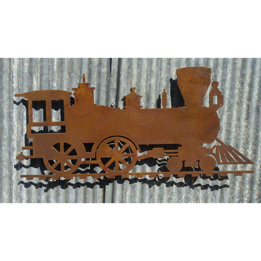 Train Metal Wall Art-Old n Dazed
