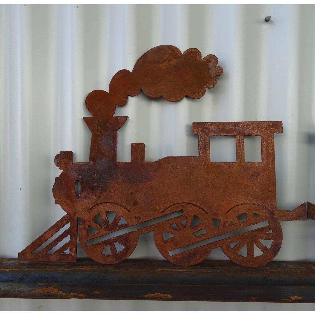 Train Set Metal Wall Art-Old n Dazed