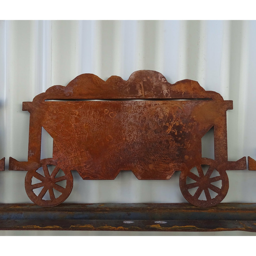 Train Set Metal Wall Art-Old n Dazed