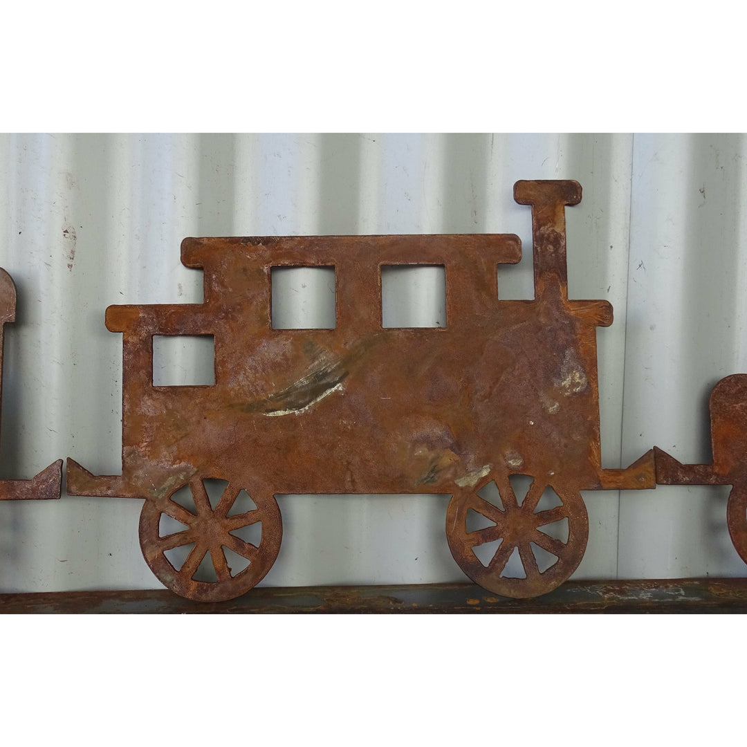 Train Set Metal Wall Art-Old n Dazed