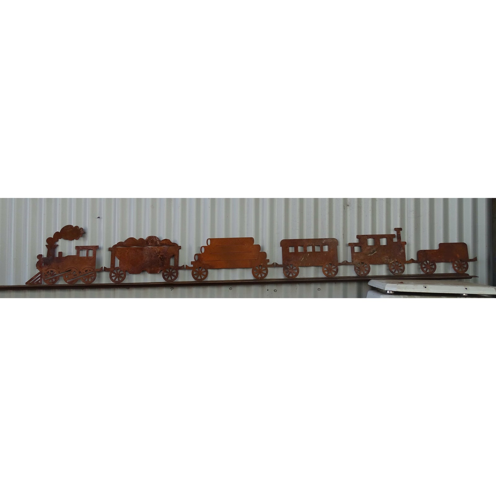 Train Set Metal Wall Art-Old n Dazed